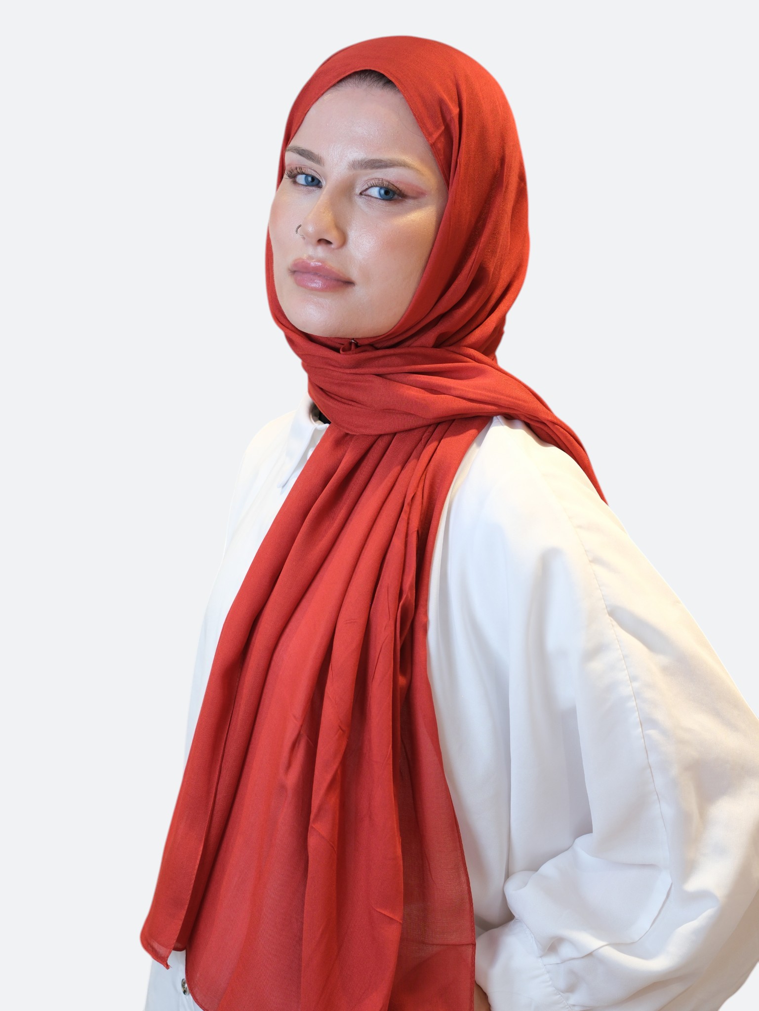 Fresh Scarfs Rami Viskon Şal Nar