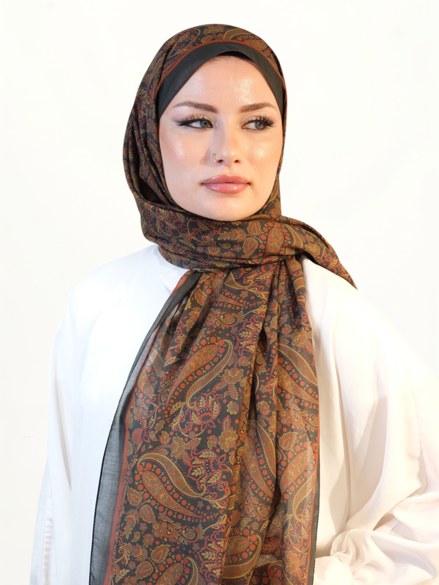 Silk Home Nariya %100 Pamuk Şal 425239 - Görsel 2
