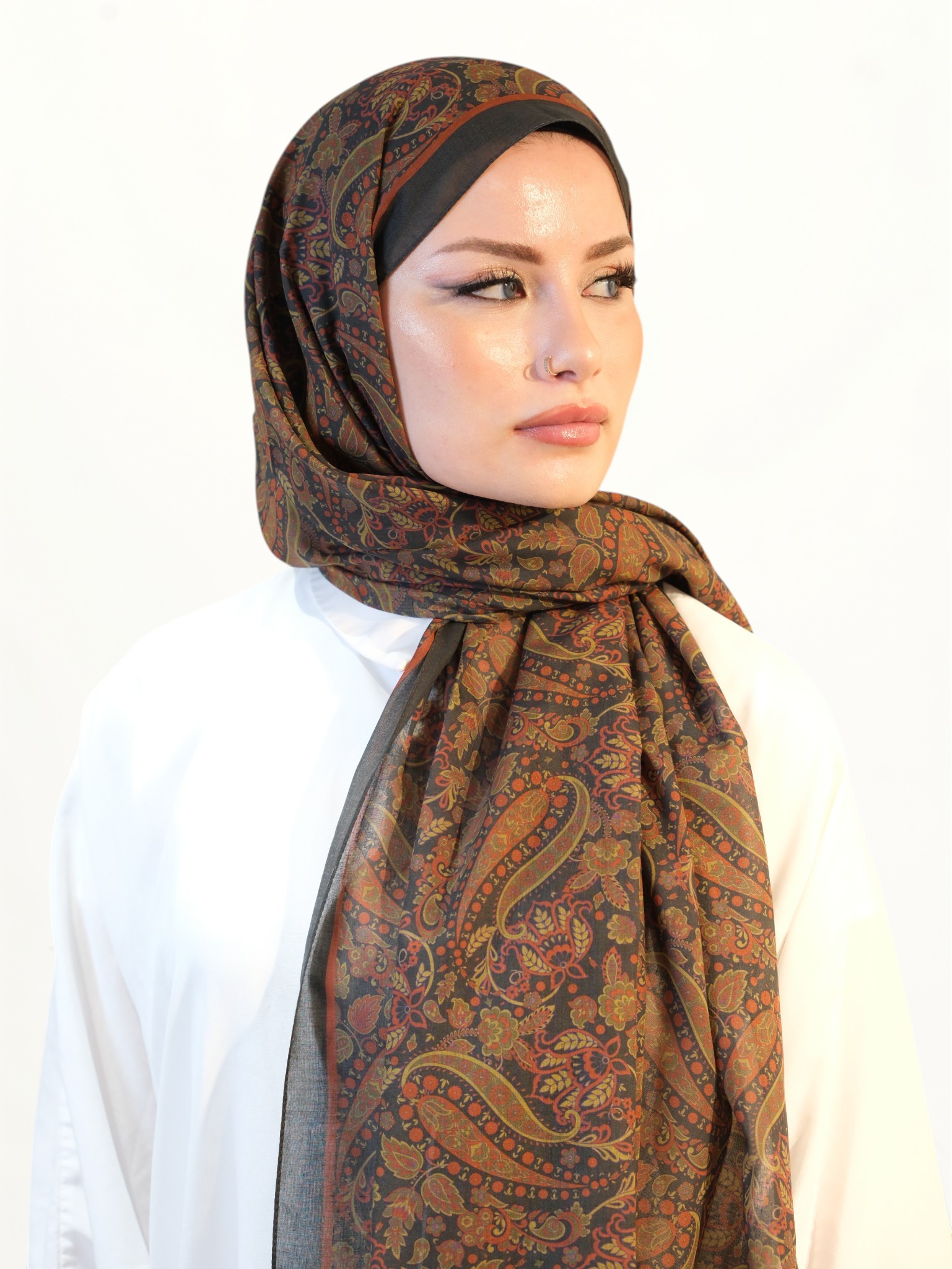 Silk Home Nariya %100 Pamuk Şal 425239 - Görsel 3