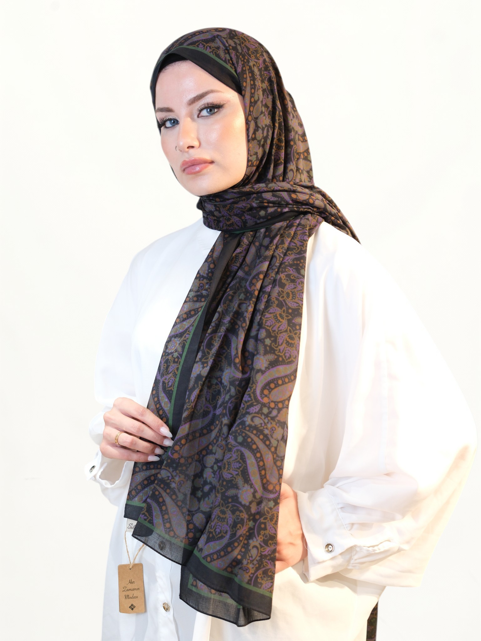 Silk Home Nariya %100 Pamuk Şal 415236