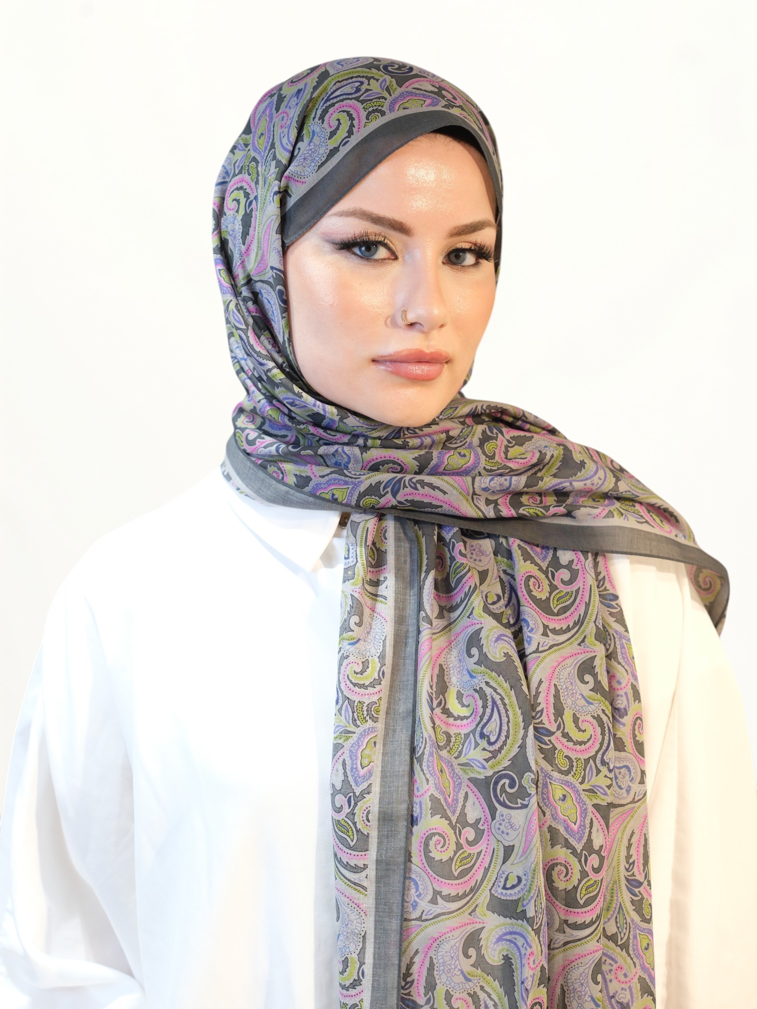 Silk Home Nariya %100 Pamuk Şal 413620 - Görsel 6