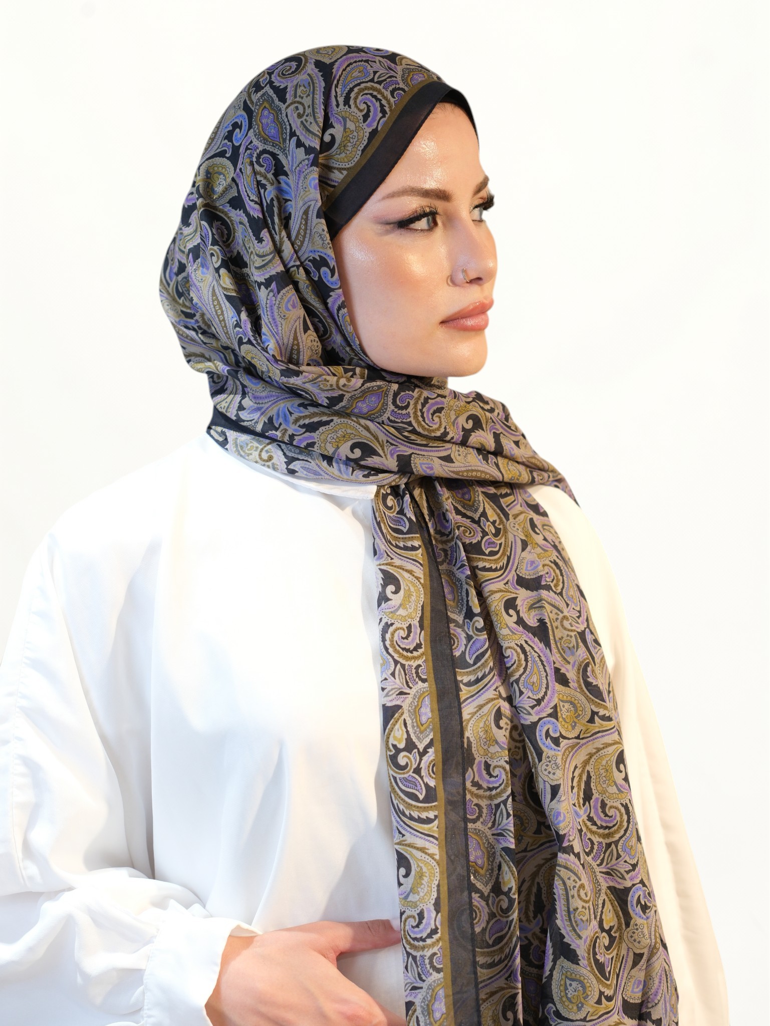 Silk Home Nariya %100 Pamuk Şal 425141 - Görsel 3