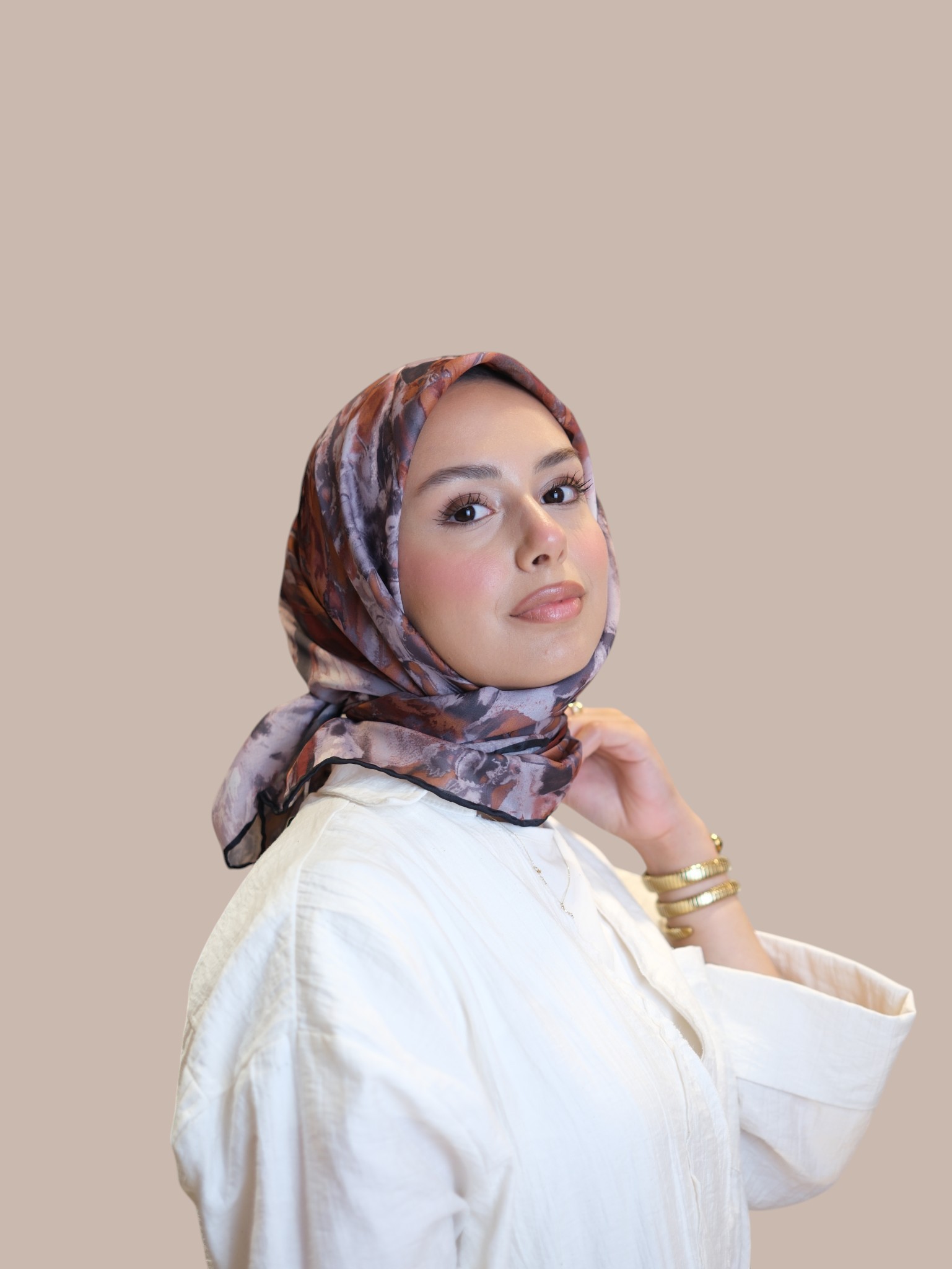 Shawl Secret Loi Silk Eşarp 3004