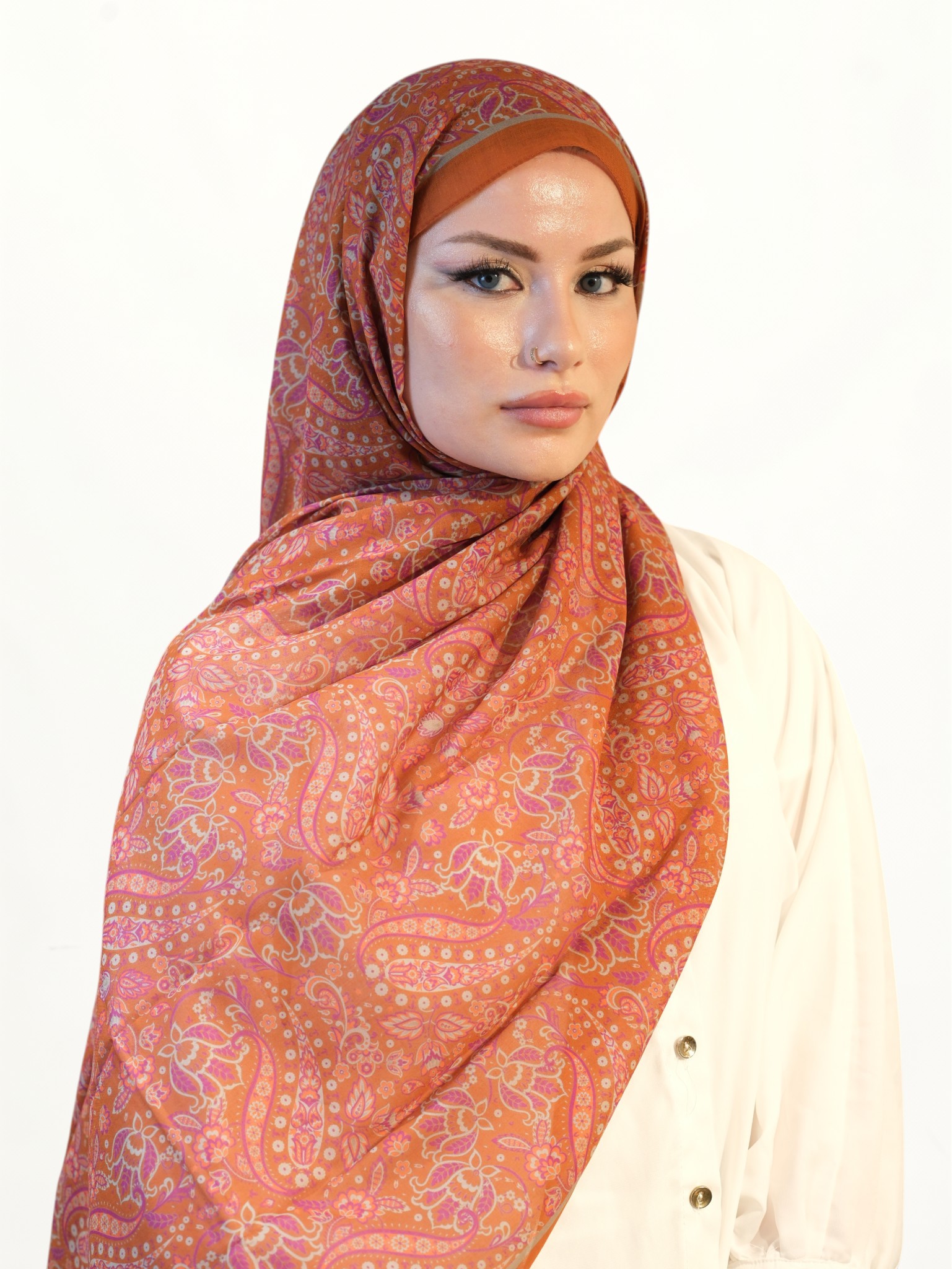 Silk Home Nariya %100 Pamuk Şal 43685 - Görsel 2