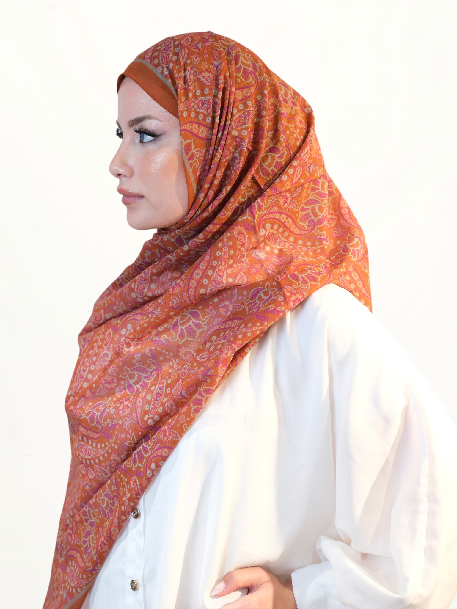 Silk Home Nariya %100 Pamuk Şal 43685 - Görsel 5