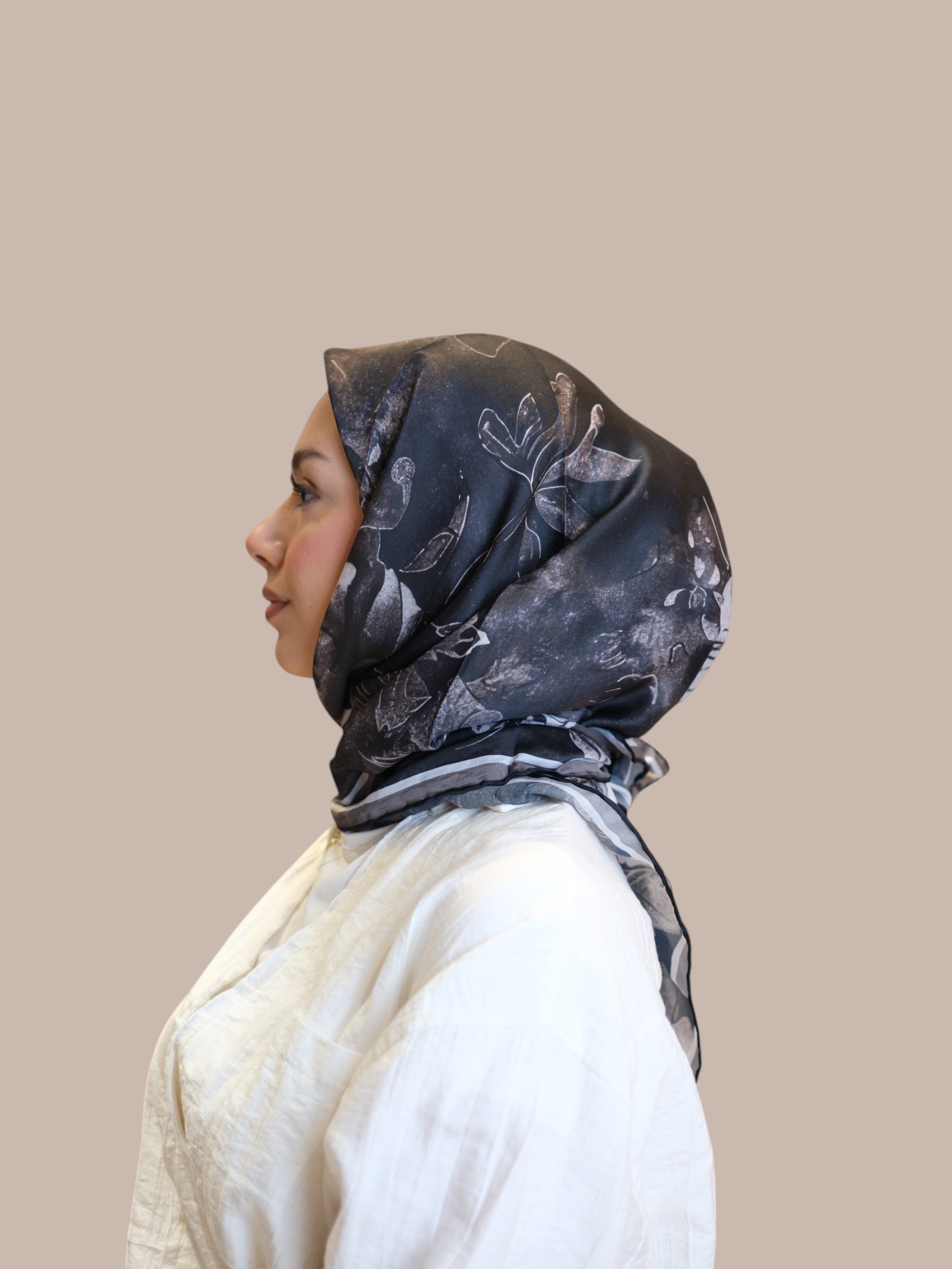 Shawl Secret Loi Silk Eşarp 3163 - Görsel 4