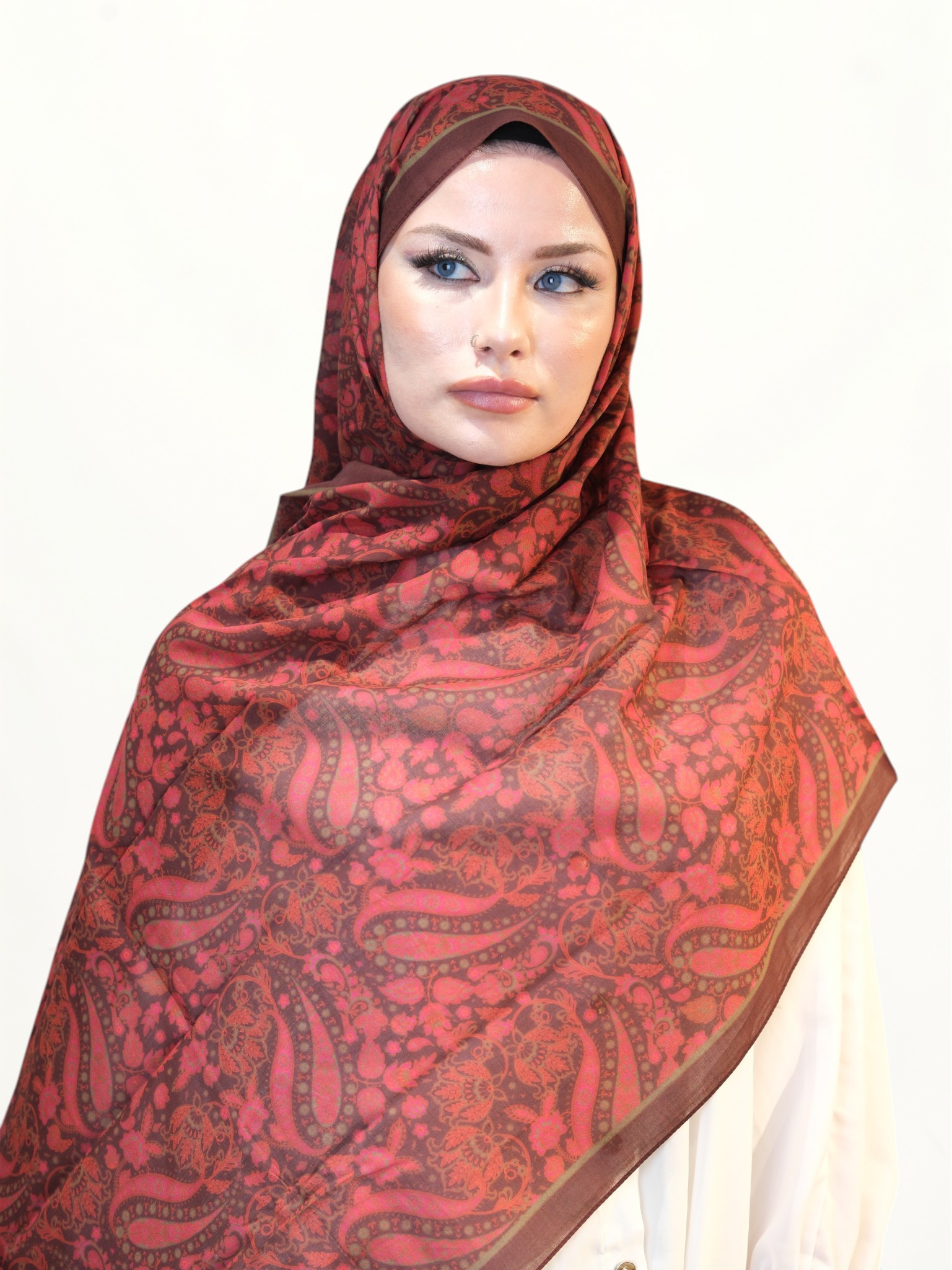 Silk Home Nariya %100 Pamuk Şal 478545 - Görsel 5