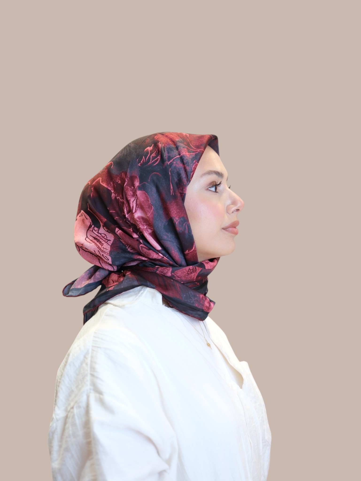 Shawl Secret Loi Silk Eşarp 9021 - Görsel 2