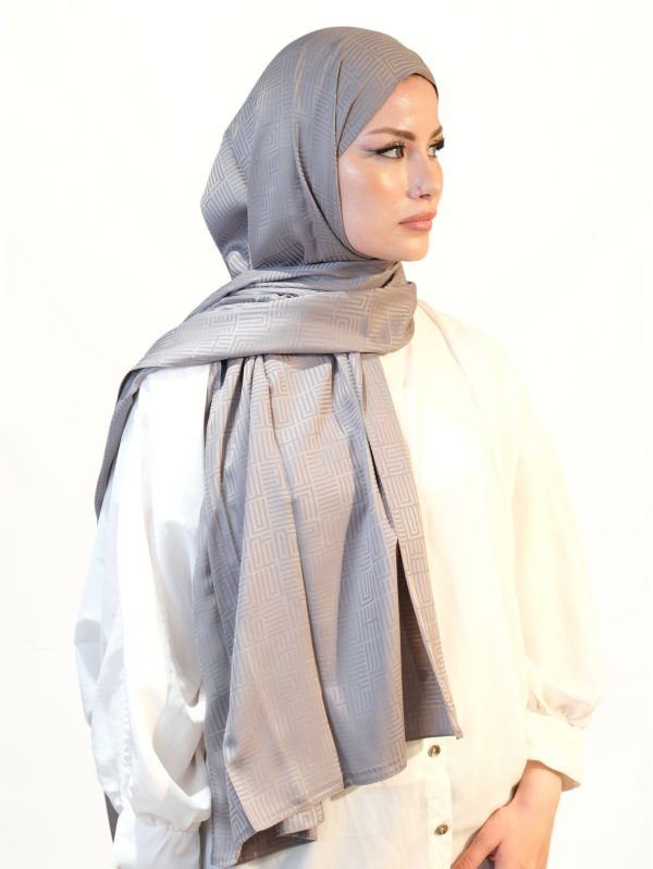 Silk Home Deluxe Şal Gümüş