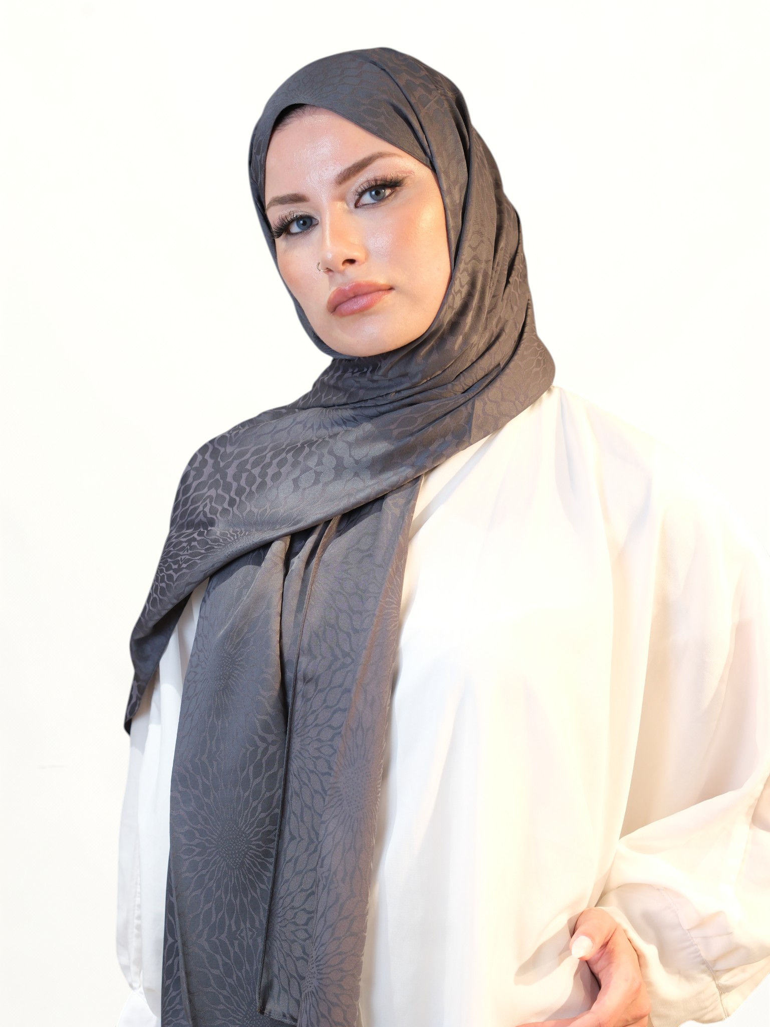 Silk Home Deluxe Şal Duman - Görsel 4