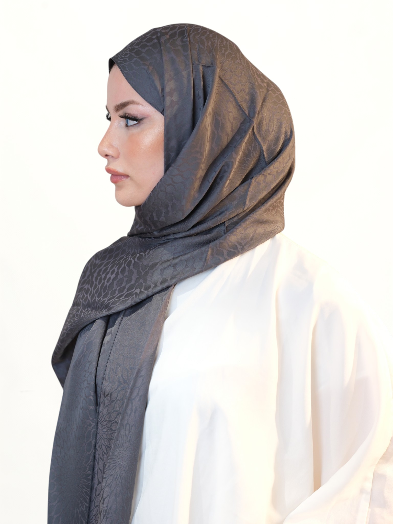 Silk Home Deluxe Şal Duman - Görsel 5