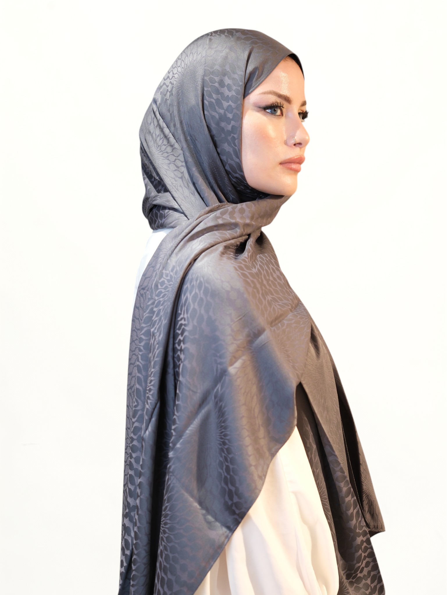 Silk Home Deluxe Şal Duman - Görsel 6