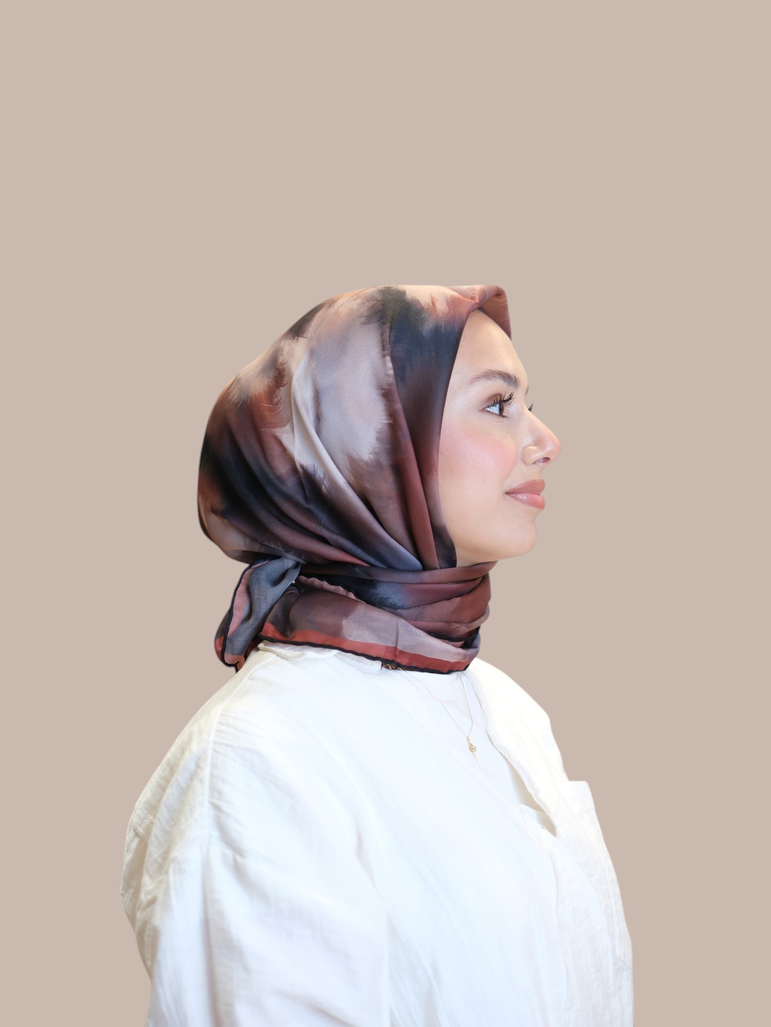 Shawl Secret Loi Silk Eşarp 5263 - Görsel 2