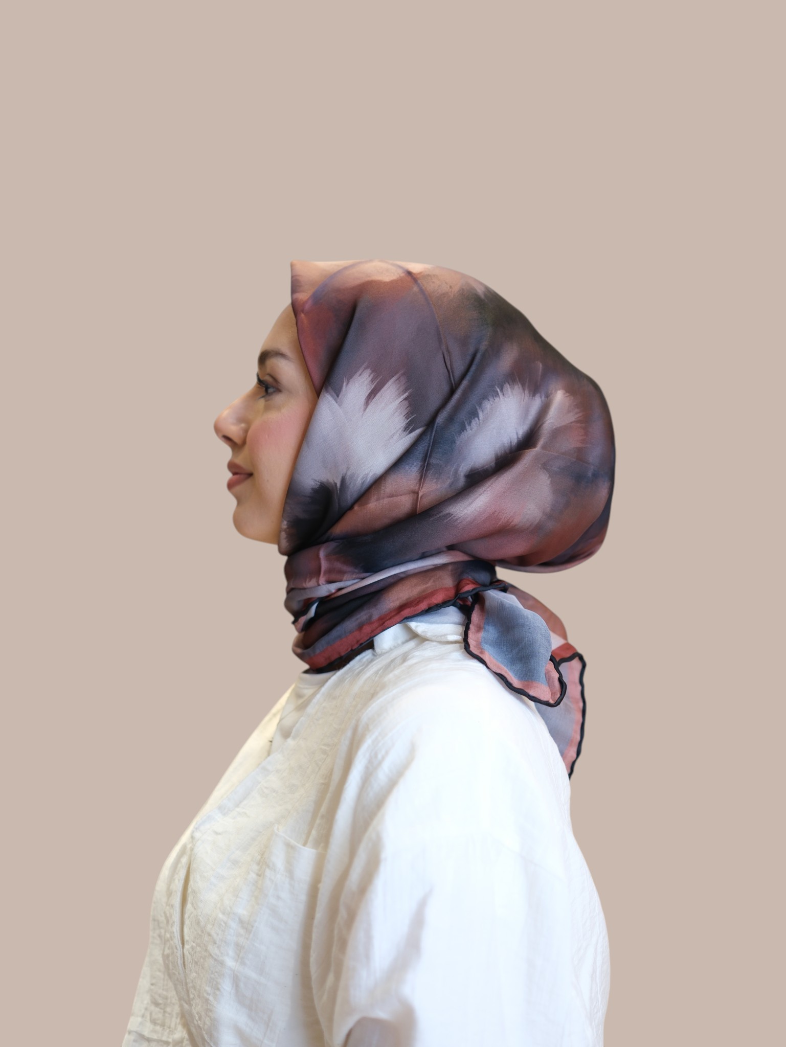 Shawl Secret Loi Silk Eşarp 5263 - Görsel 4