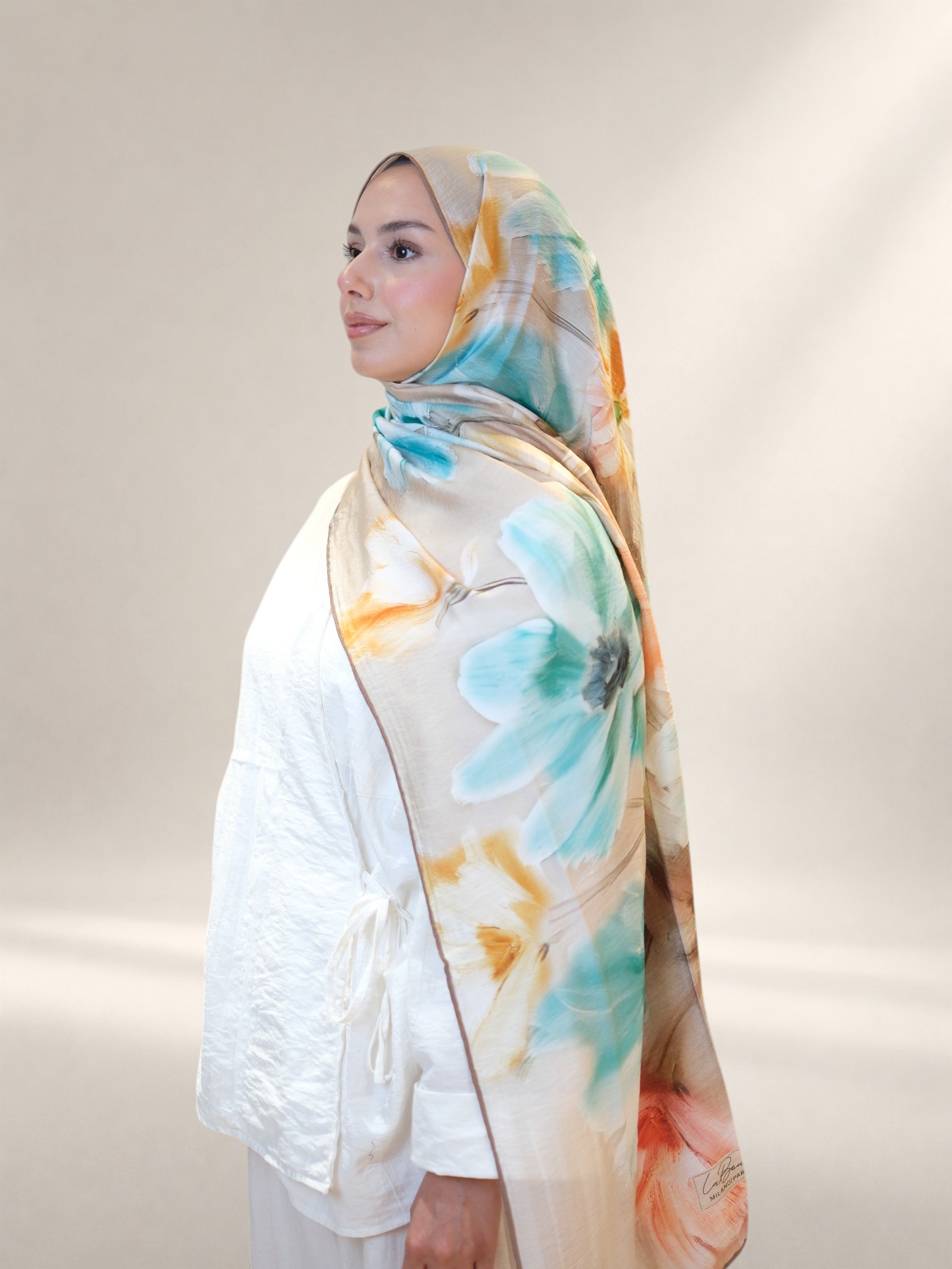La Boutique Güz Serisi Bitkisel Şal 5217
