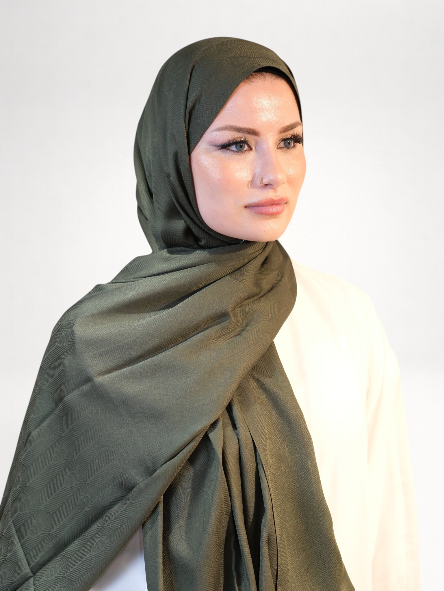 Silk Home Deluxe Şal Haki - Görsel 2