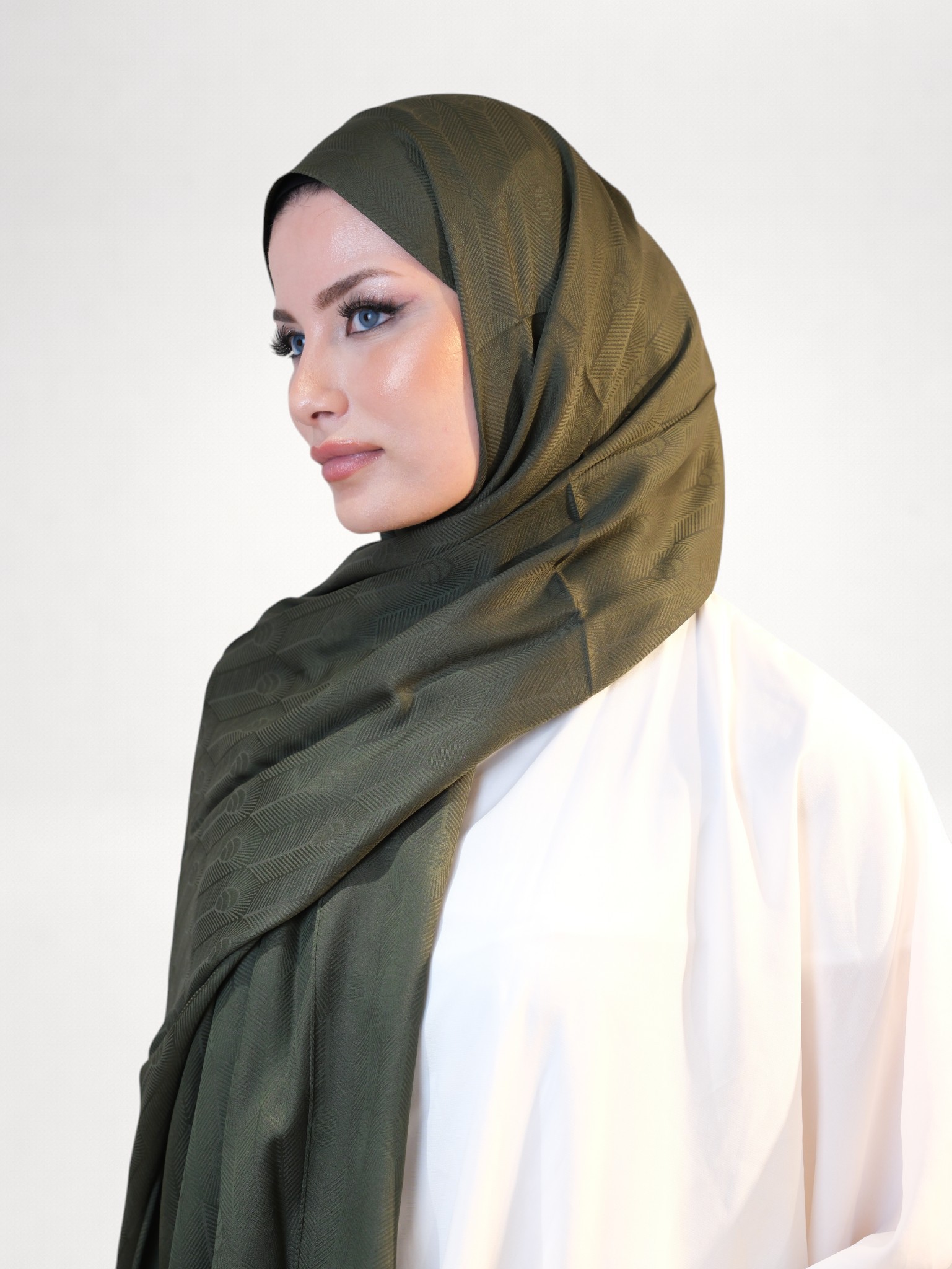 Silk Home Deluxe Şal Haki - Görsel 4