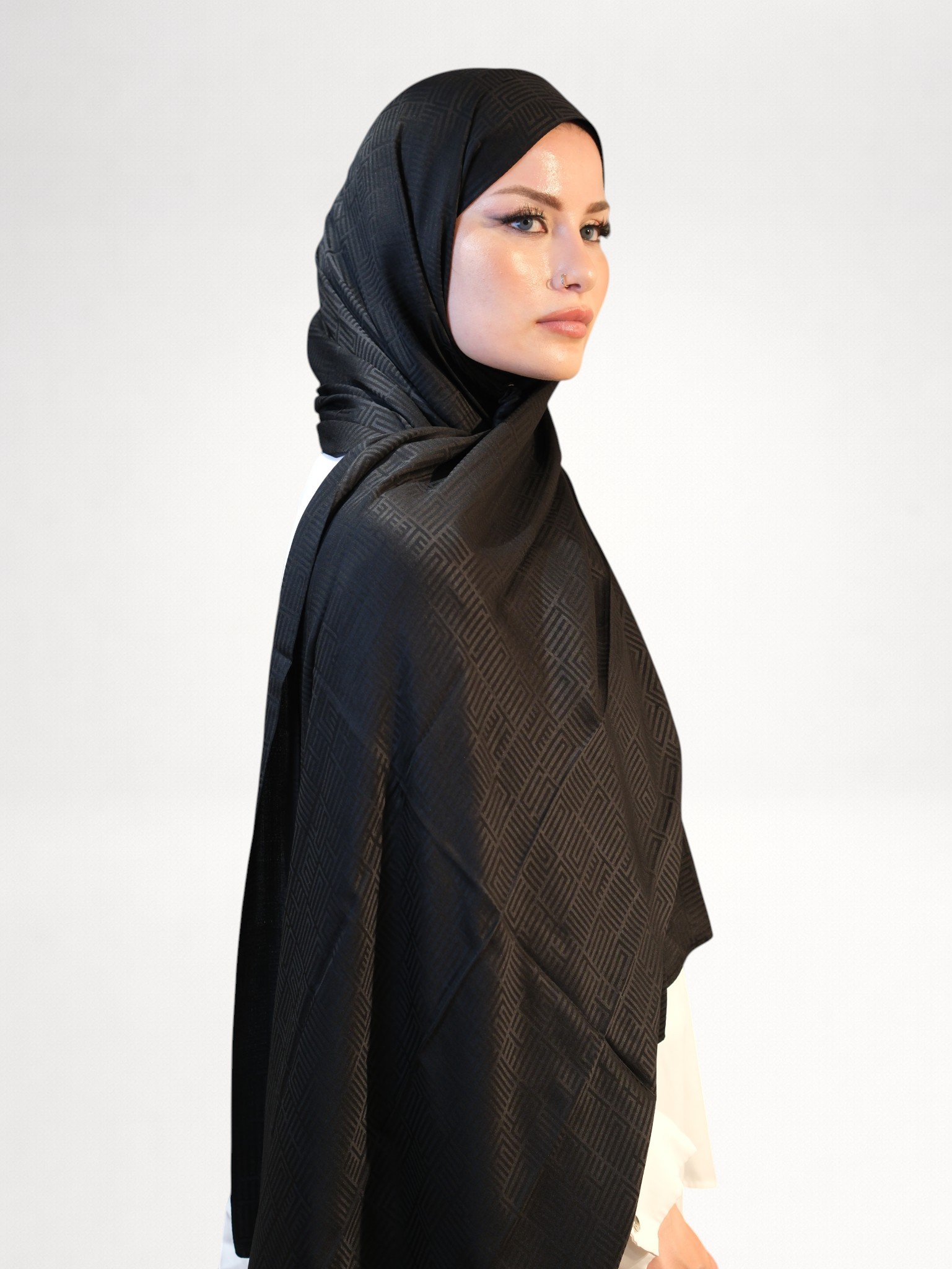 Silk Home Deluxe Şal Siyah-04