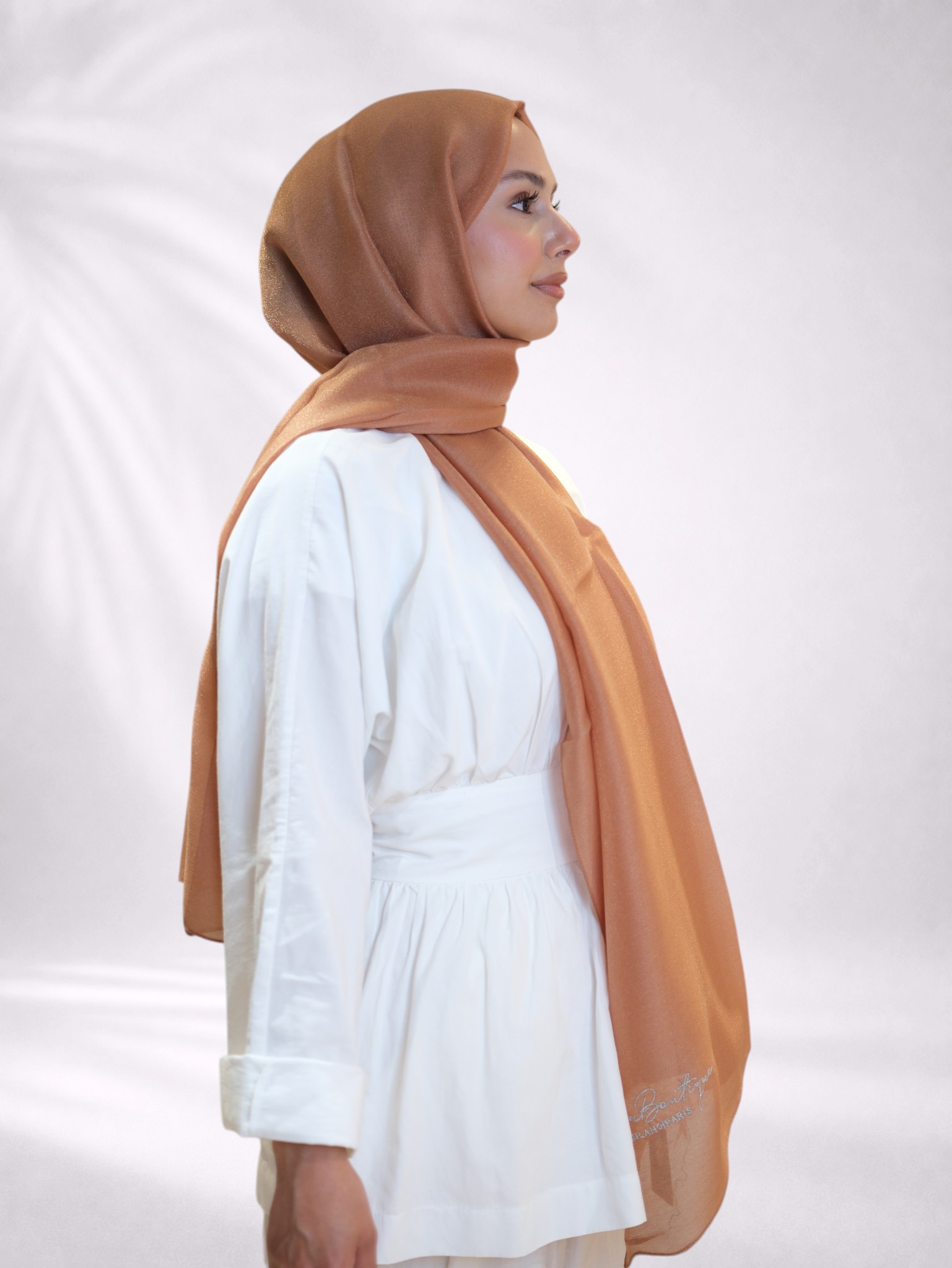 La Boutique Abiye Şal Tarçın - Görsel 3