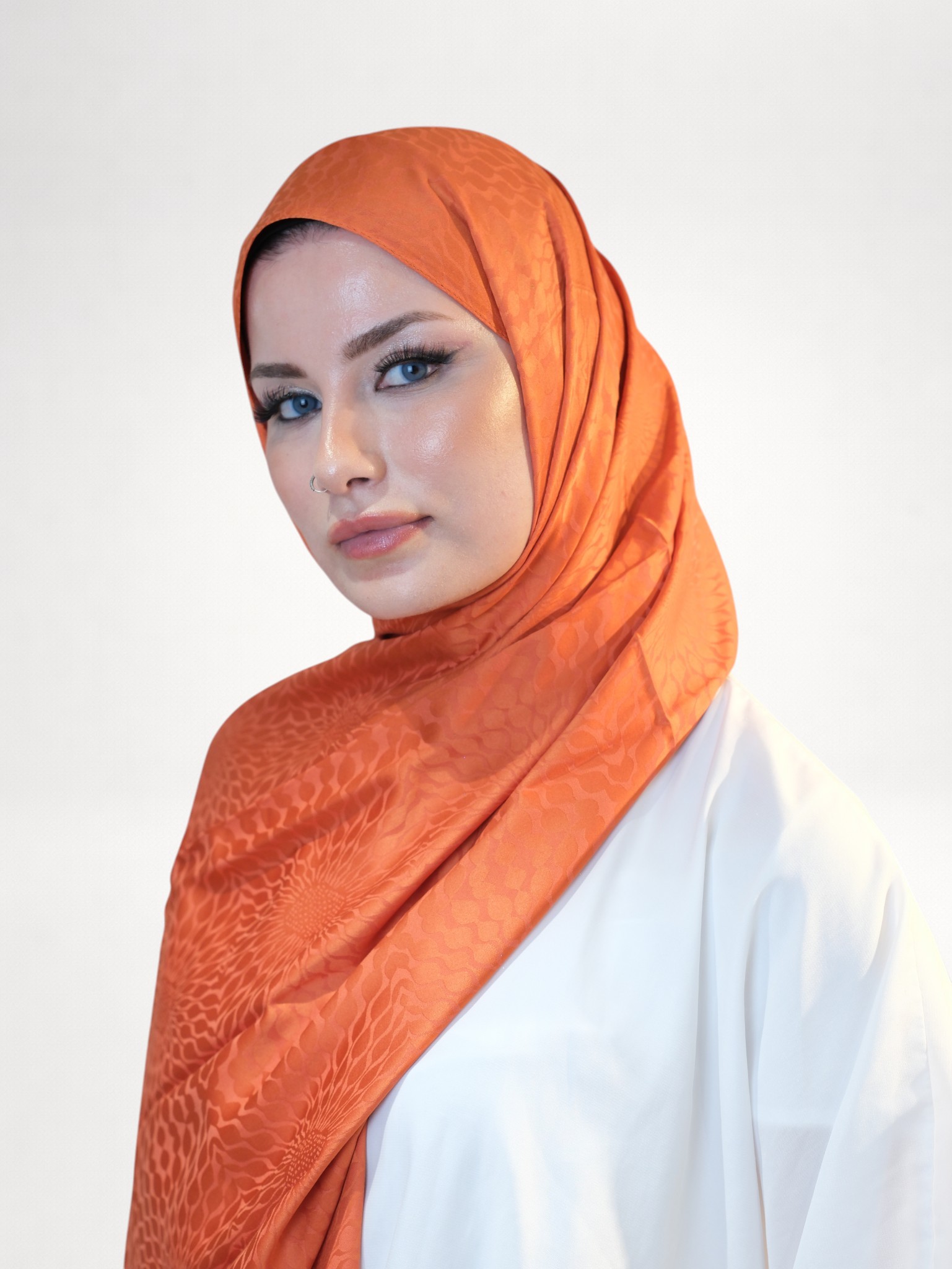 Silk Home Deluxe Şal Orange - Görsel 4