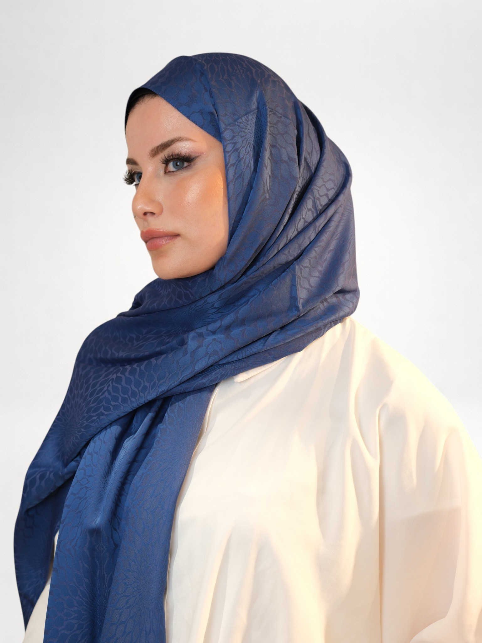 Silk Home Deluxe Şal Kot Mavi - Görsel 3
