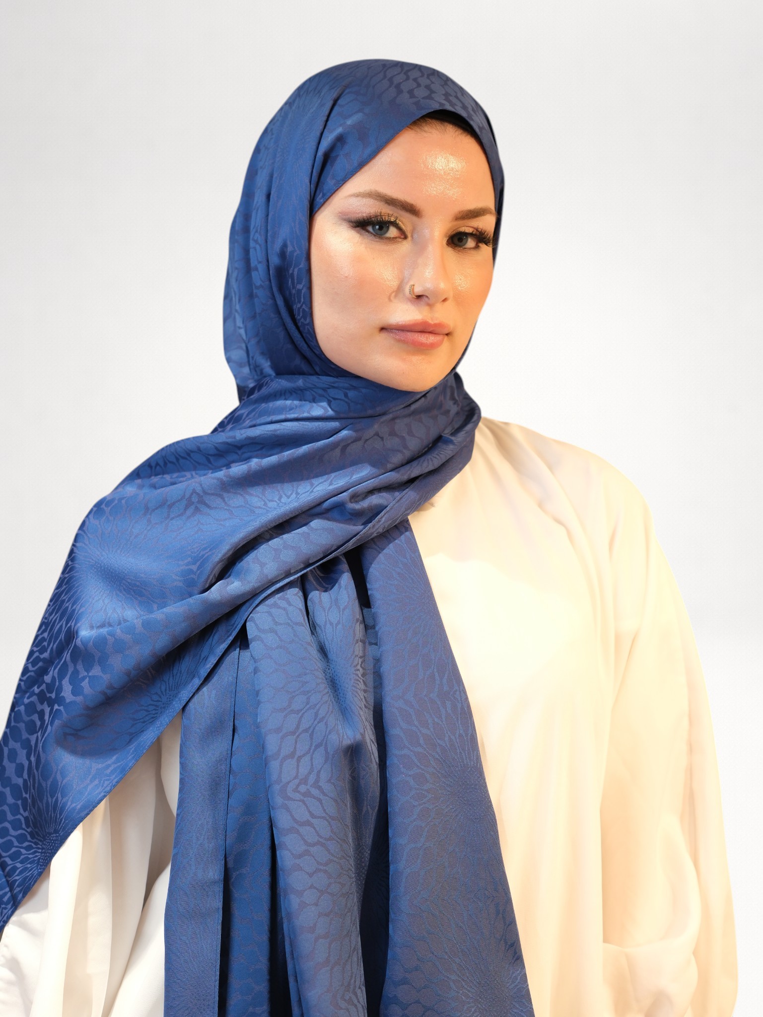 Silk Home Deluxe Şal Kot Mavi - Görsel 4