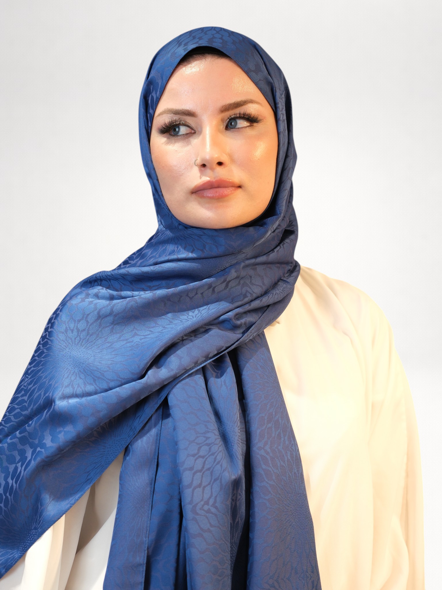 Silk Home Deluxe Şal Kot Mavi - Görsel 5