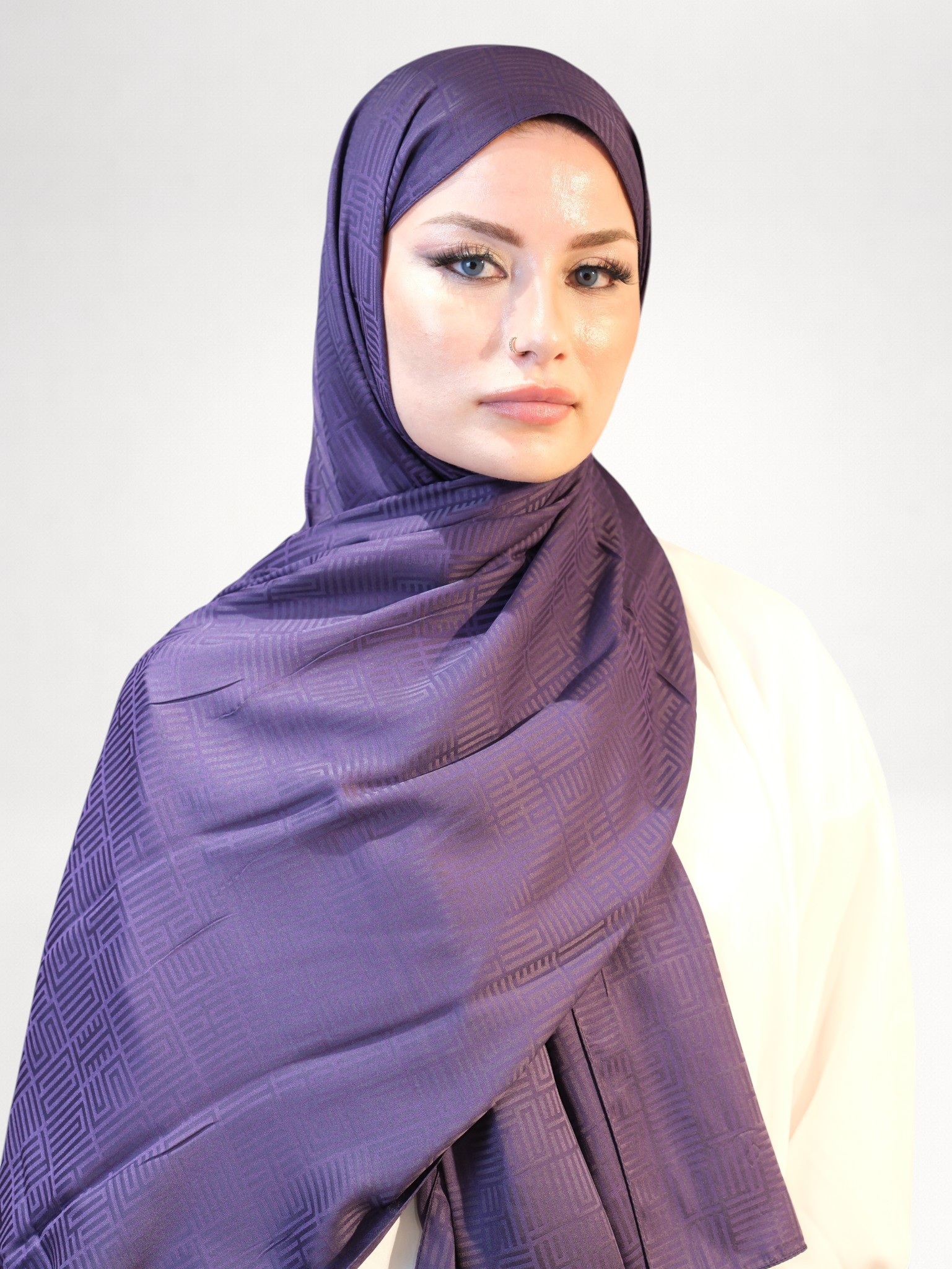 Silk Home Deluxe Şal Mor-02 - Görsel 2