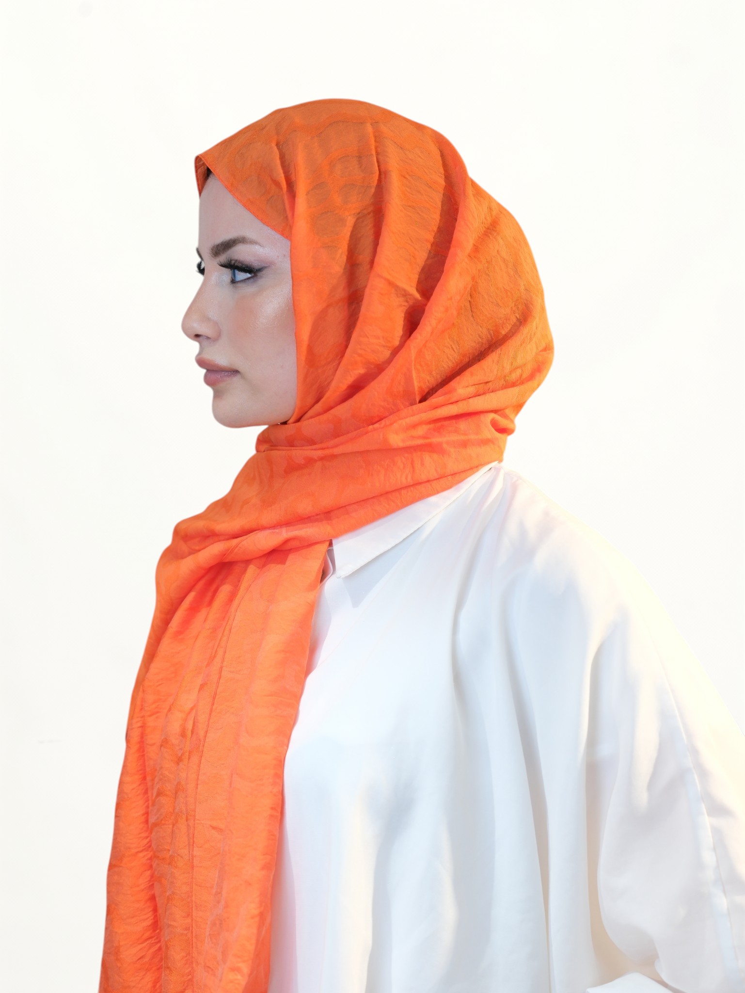 Silk Home Olinda Lüx Şal Orange - Görsel 5