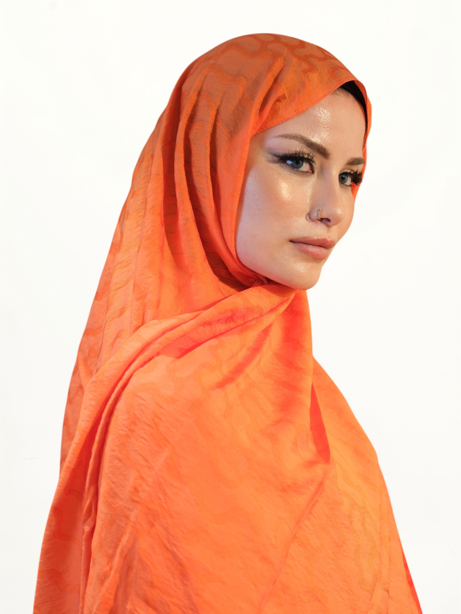 Silk Home Olinda Lüx Şal Orange