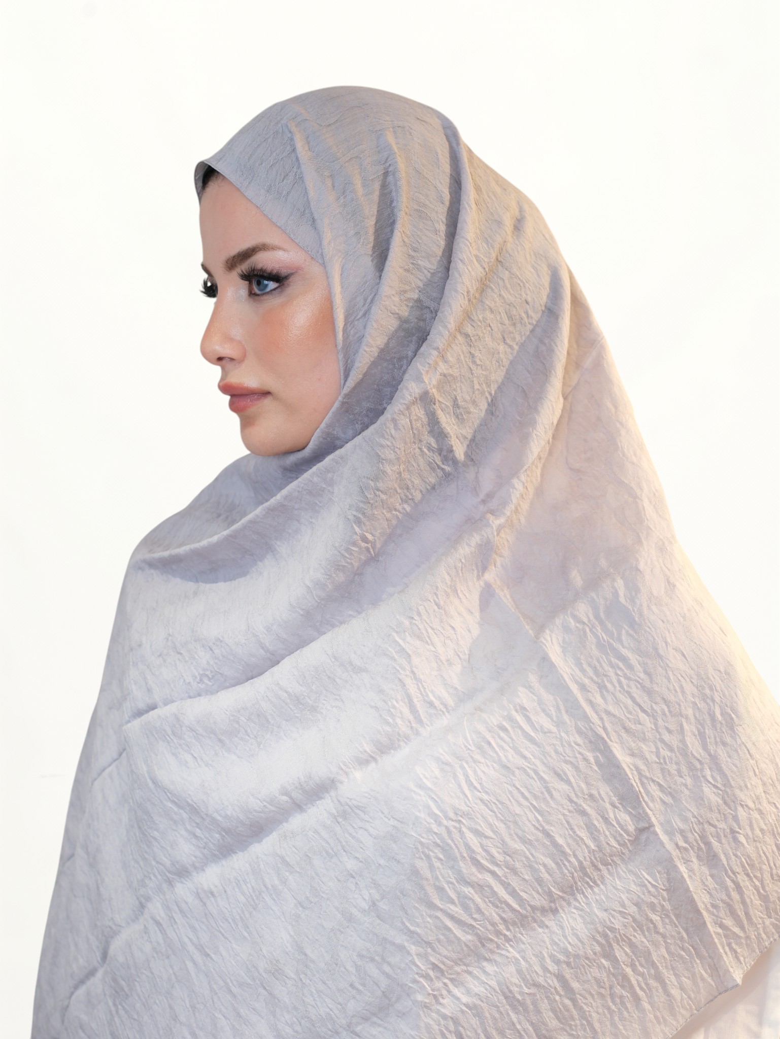 Silk Home Olinda Lüx Şal Gümüş - Görsel 3