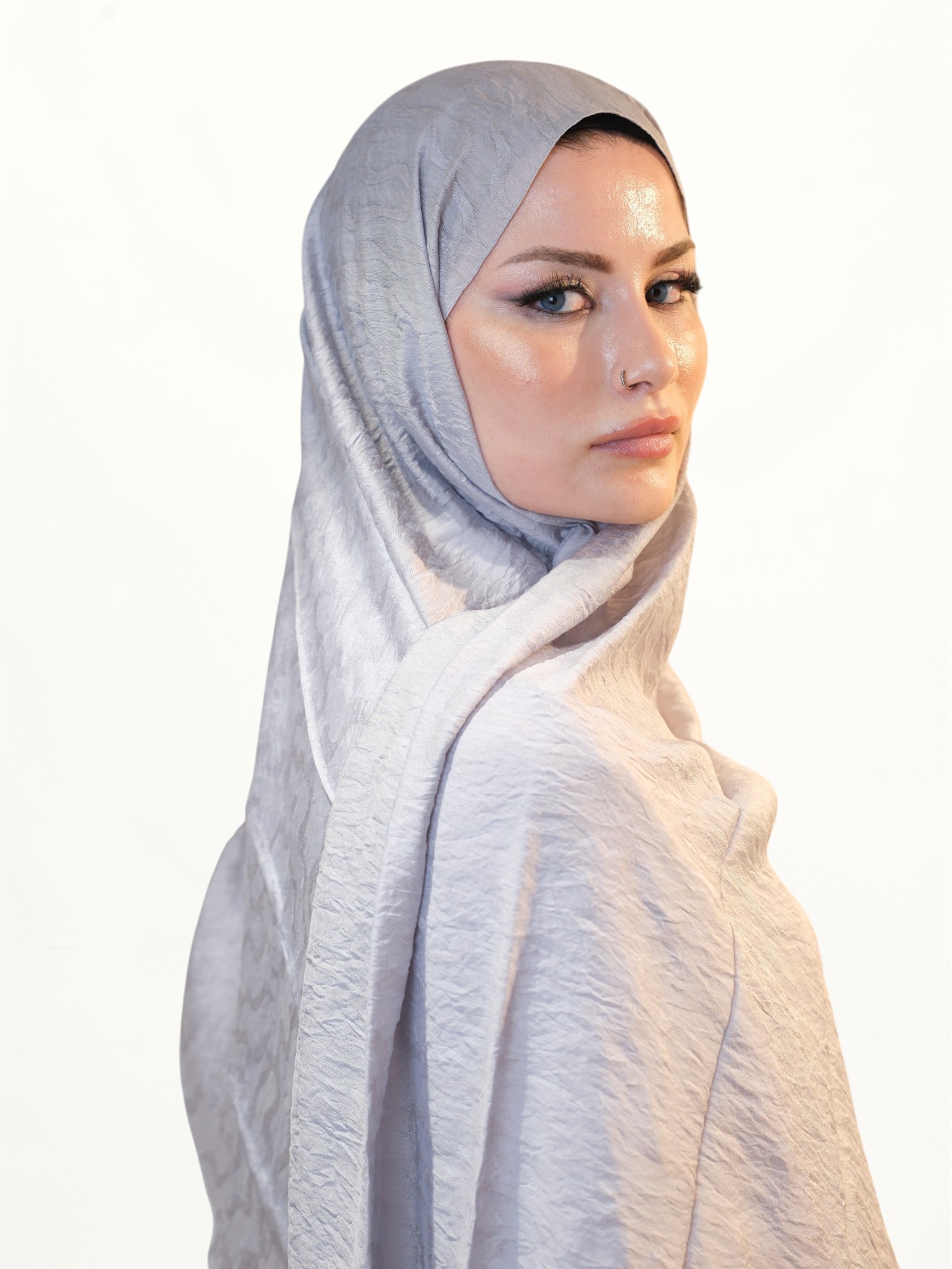 Silk Home Olinda Lüx Şal Gümüş - Görsel 5