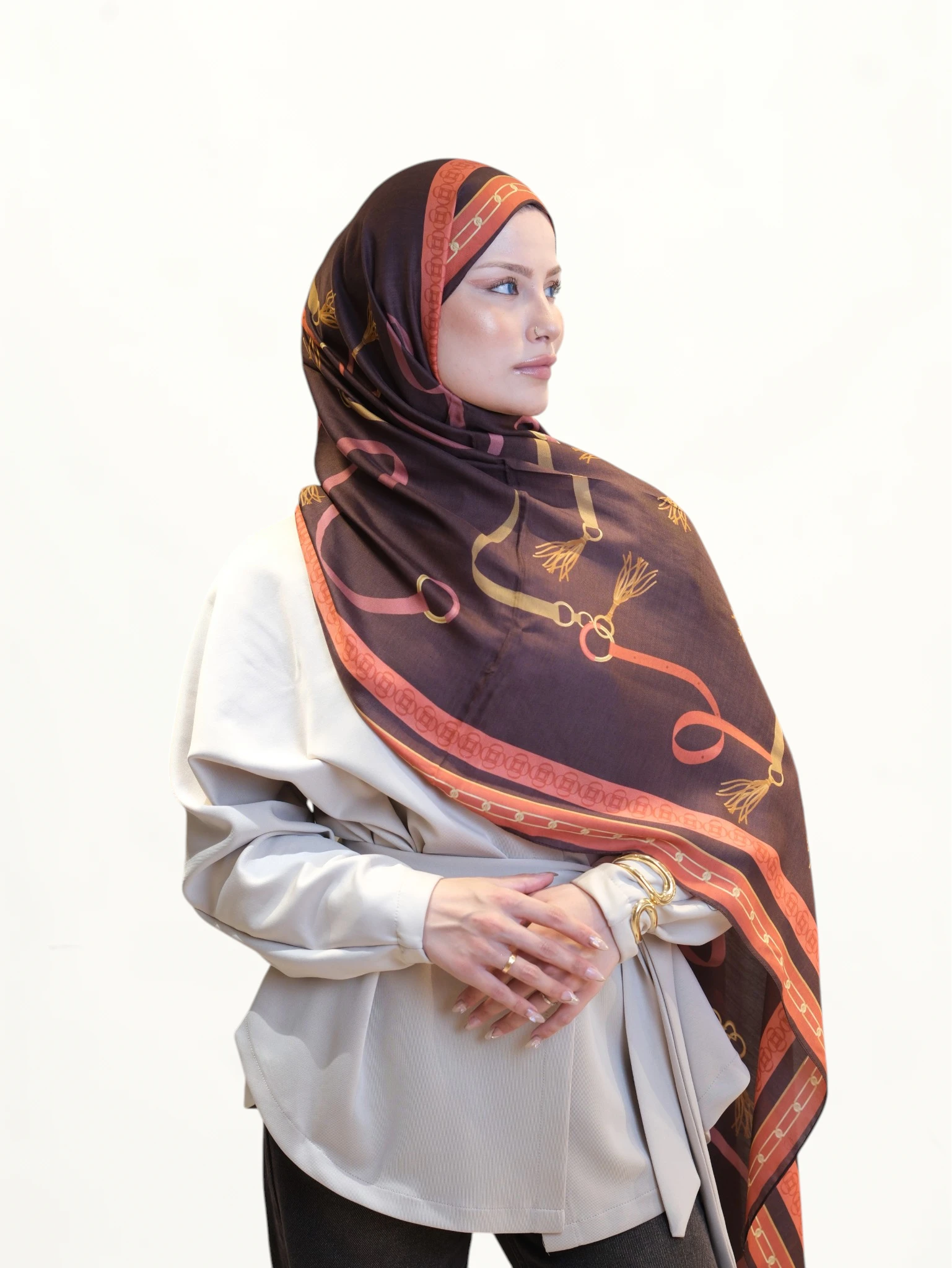 Carell İncira Viskon Şal 542174 - Görsel 3