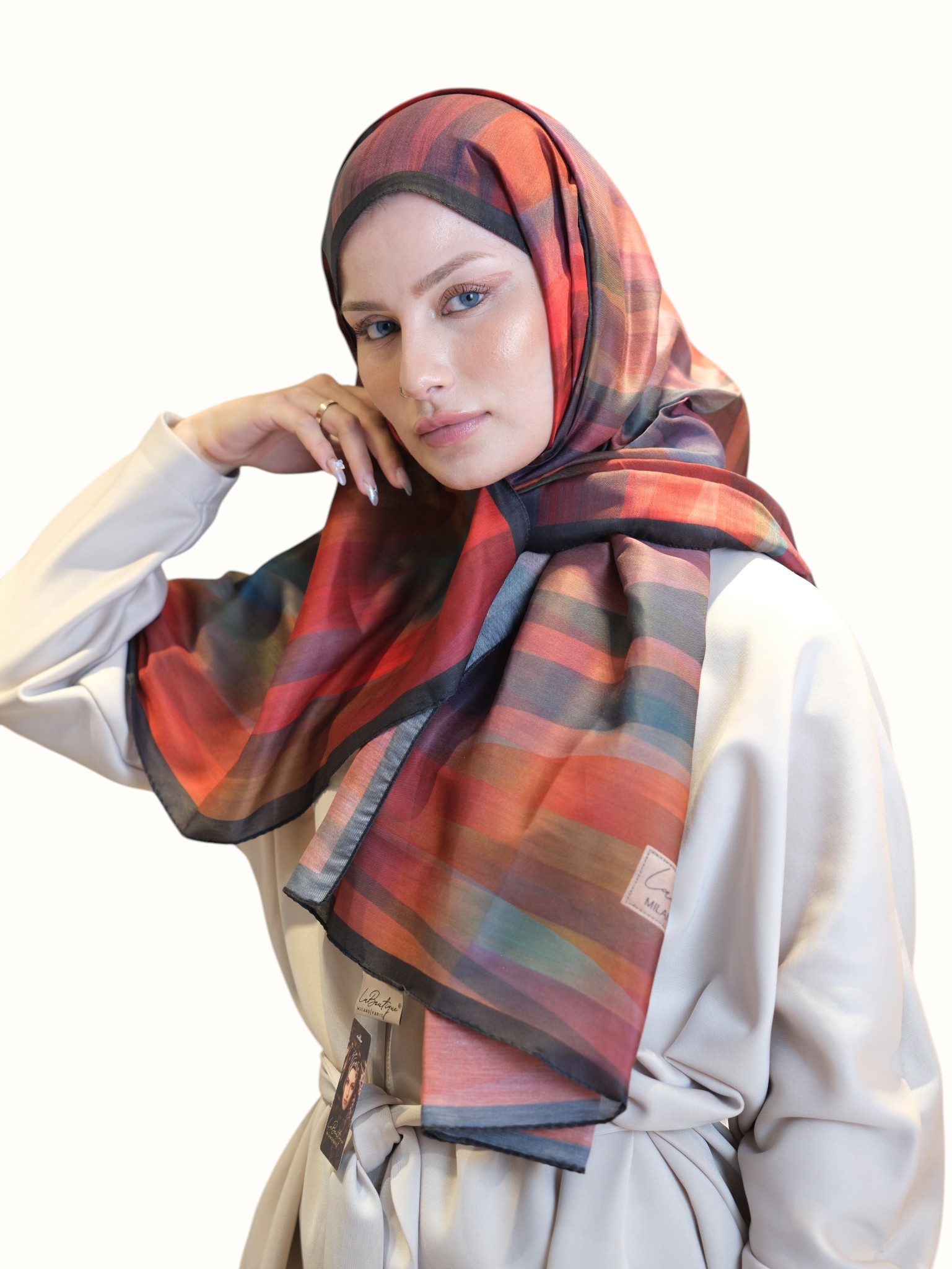 La Boutique Özel Seri Şal 61901 - Görsel 4