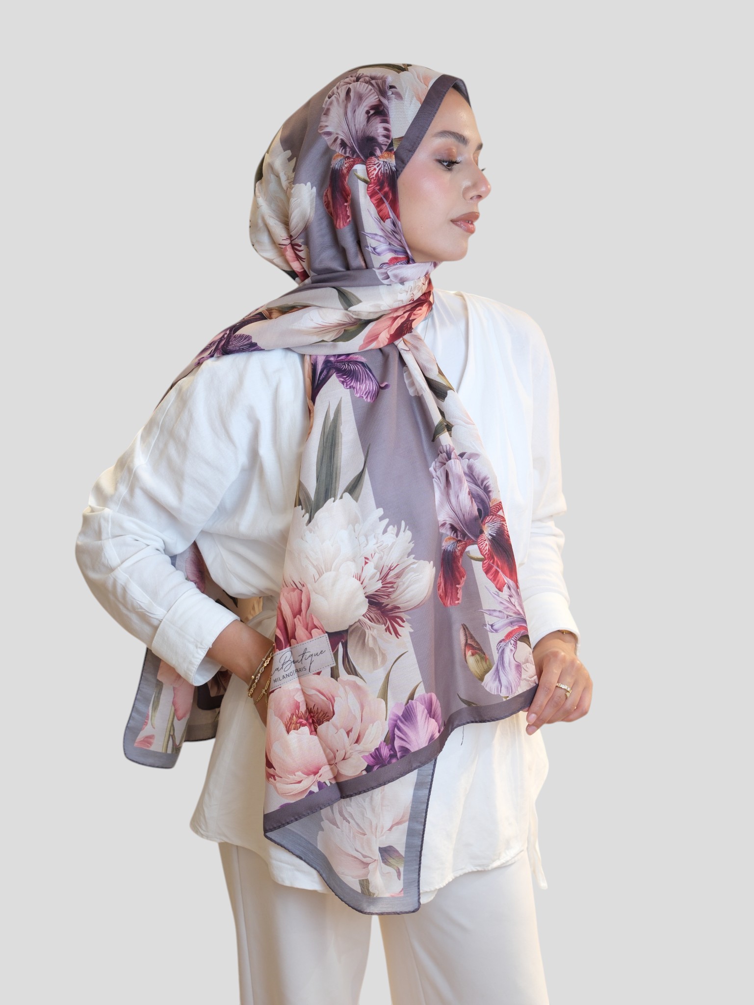 La Boutique Özel Seri Şal 55141 - Görsel 2