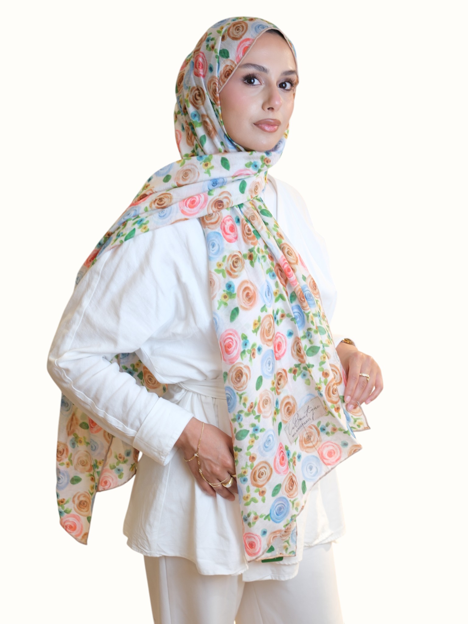 La Boutique Güz Serisi Bitkisel Şal 25415