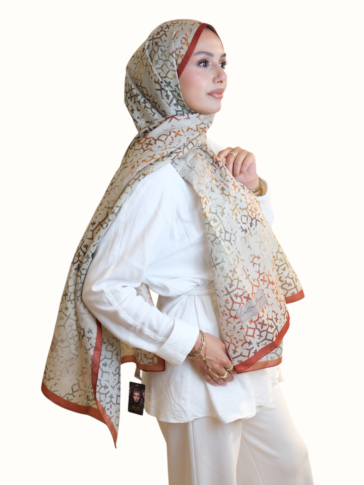La Boutique Özel Seri Şal 34599 - Görsel 2