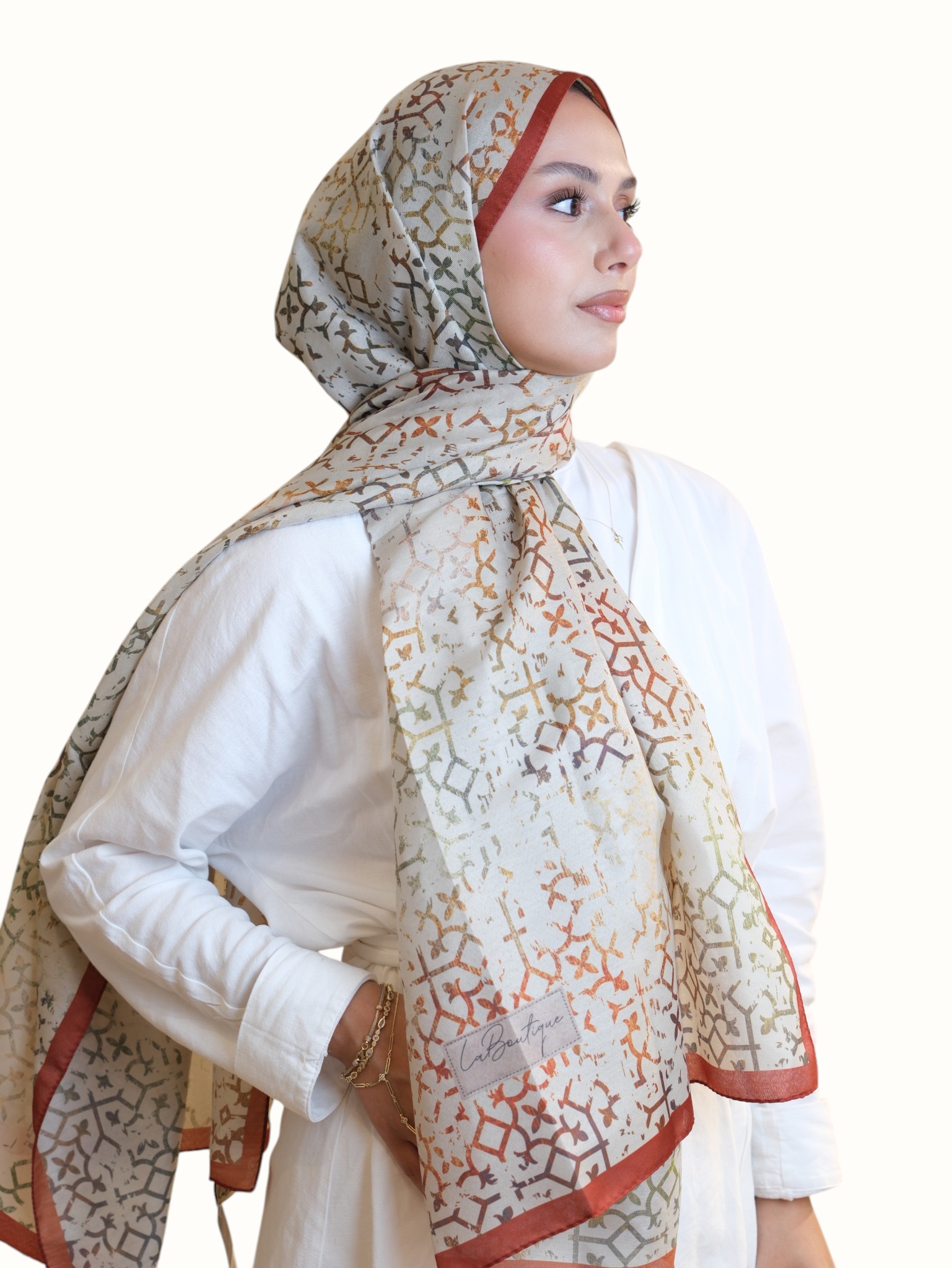 La Boutique Özel Seri Şal 34599 - Görsel 3