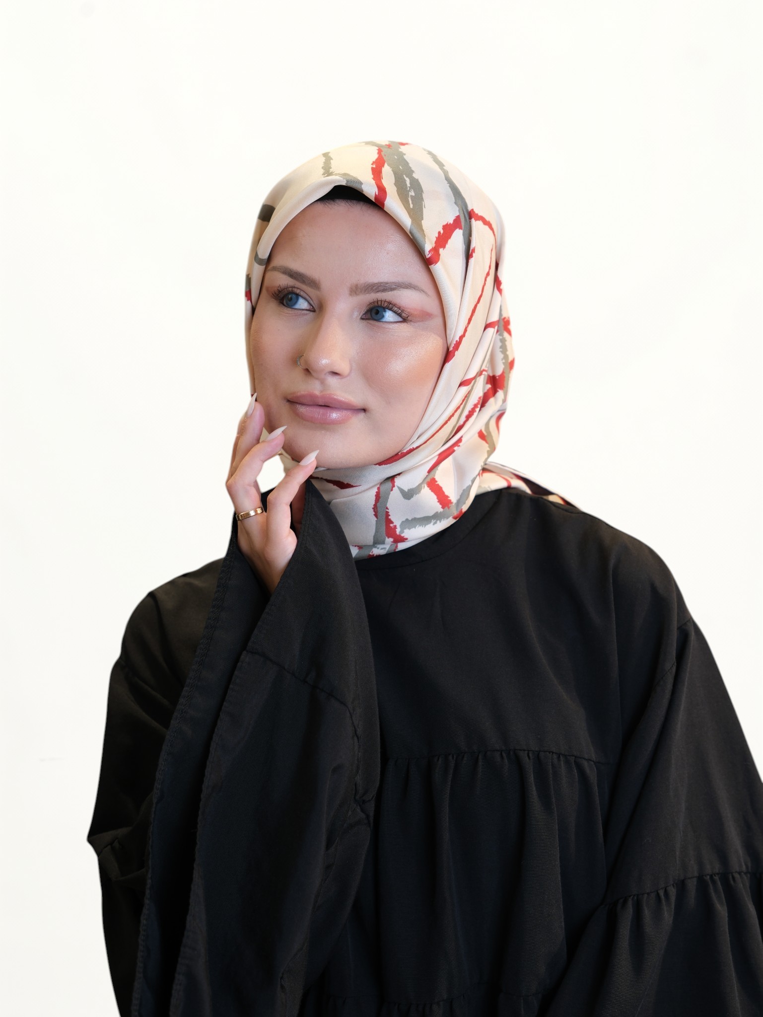 Sisley Twill İpek Eşarp - Görsel 4