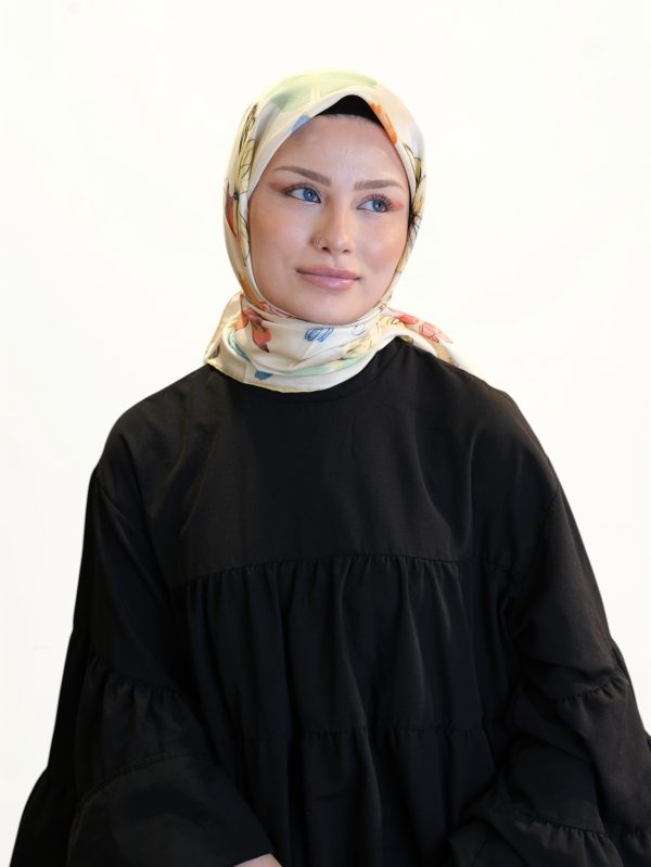 Belli Saf Twill İpek Eşarp 524176