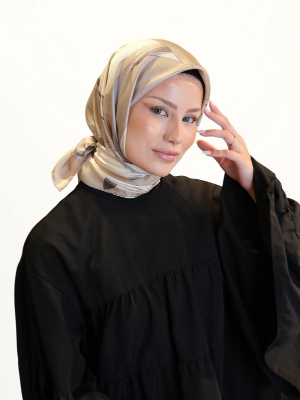 Belli Saf Twill İpek Eşarp 45217