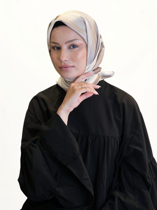 Belli Saf Twill İpek Eşarp 854125