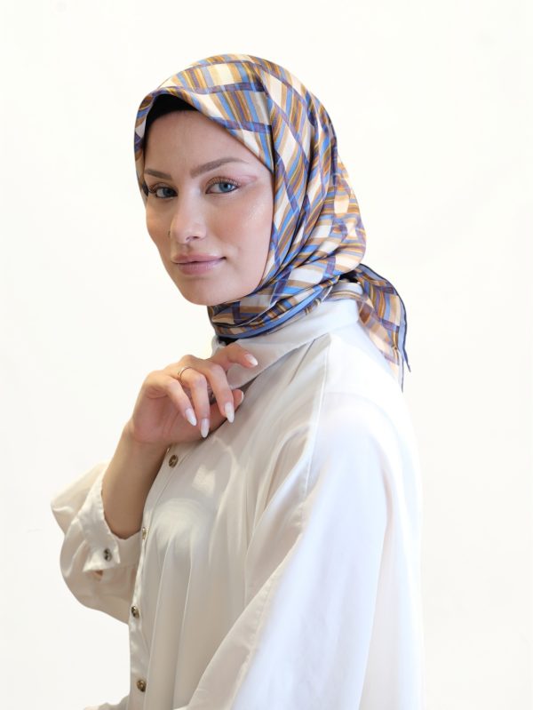 Belli Saf Twill İpek Eşarp 415363