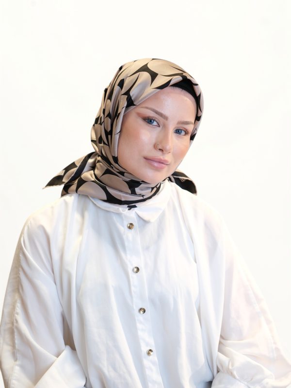 Belli Saf Twill İpek Eşarp 415863