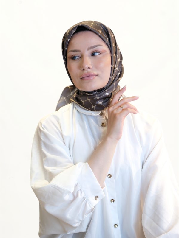Belli Saf Twill İpek Eşarp 541285