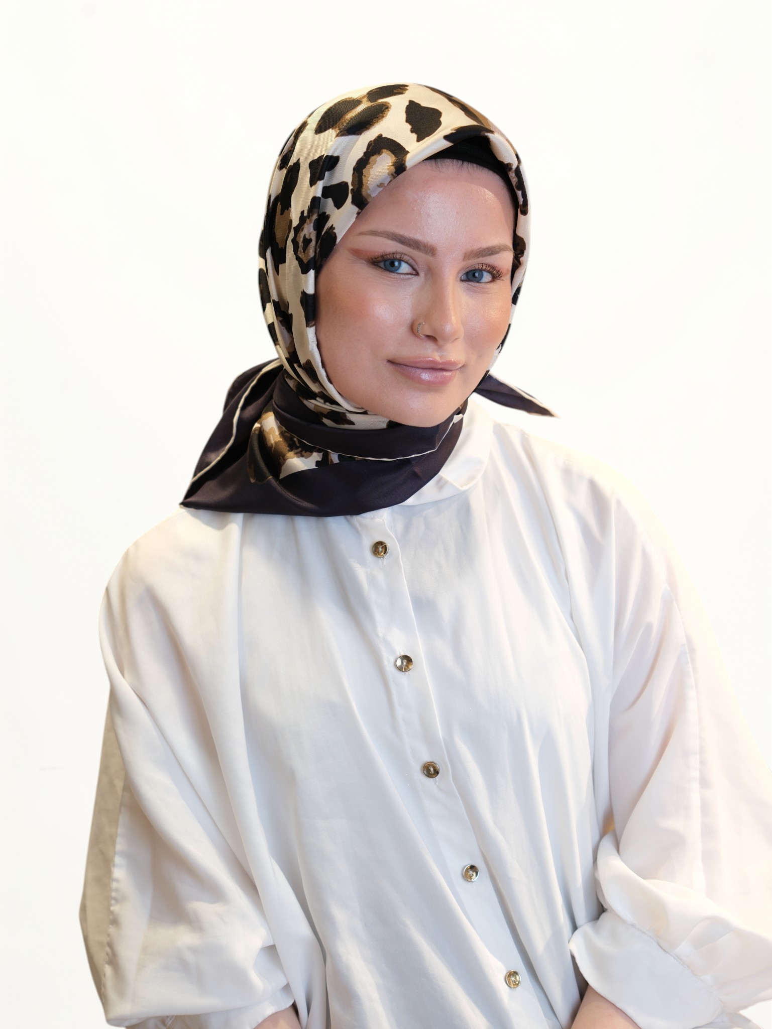 Sisley Twill İpek Eşarp 454127 - Görsel 3