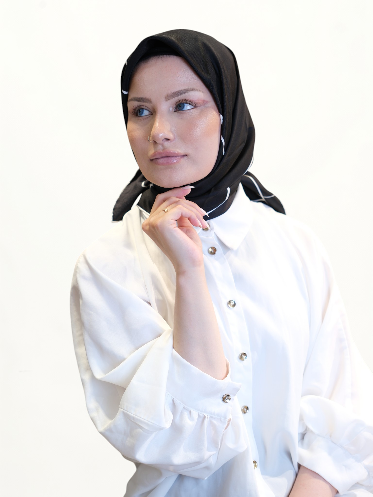 Sisley Twill İpek Eşarp 412512