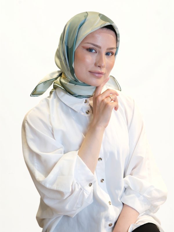 Belli Saf Twill İpek Eşarp 475214