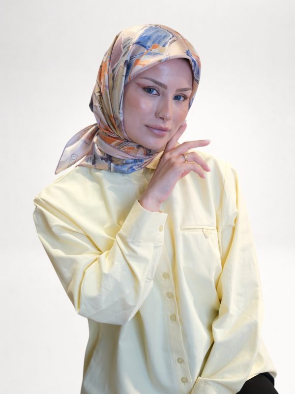 Belli Saf Twill İpek Eşarp 415247
