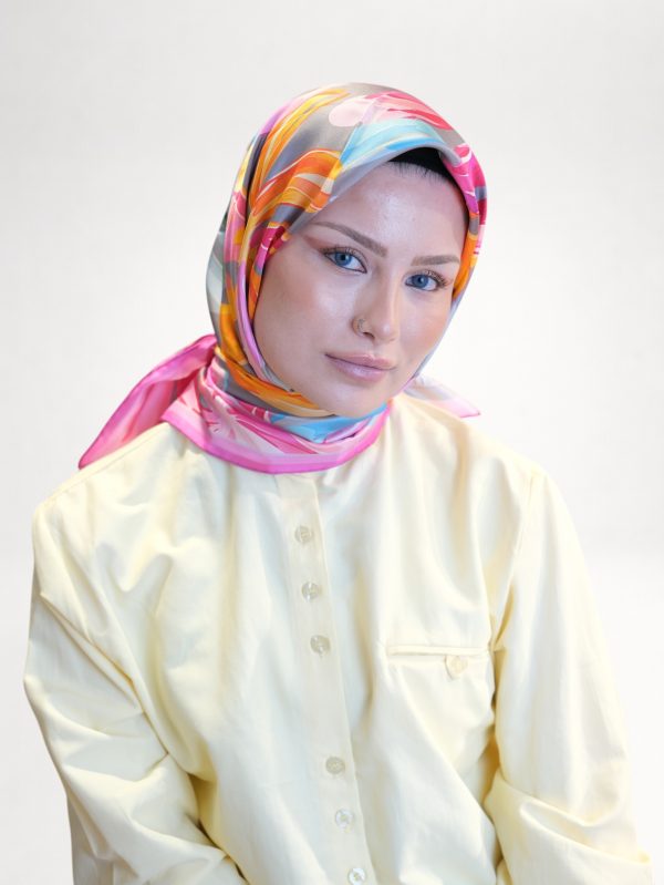 Belli Saf Twill İpek Eşarp 215241